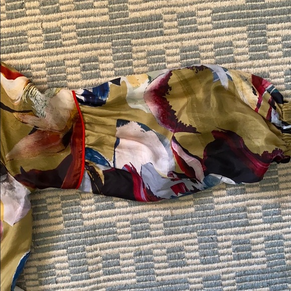 Anthropology Silk Blouse - Picture 3 of 4